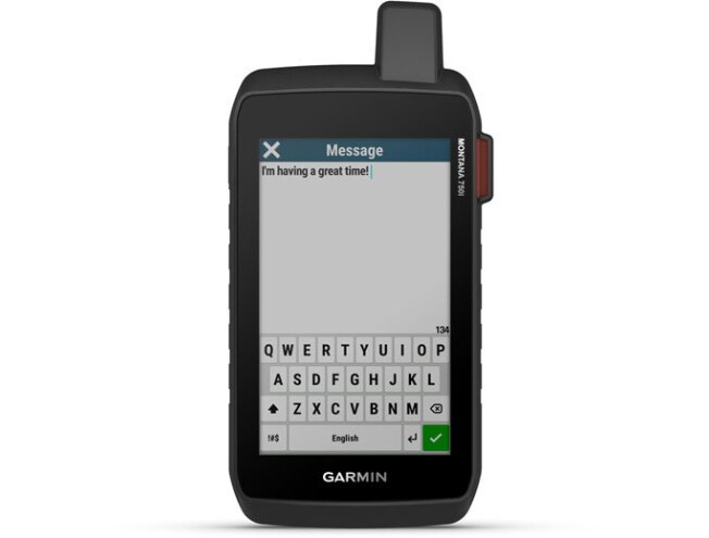 Käsi GPS Garmin Montana 750i
