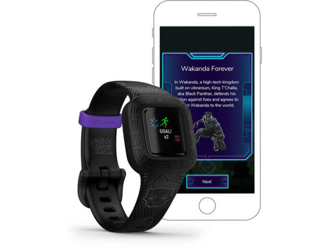 Aktiivsuskell vivofit jr. 3 Black Panther