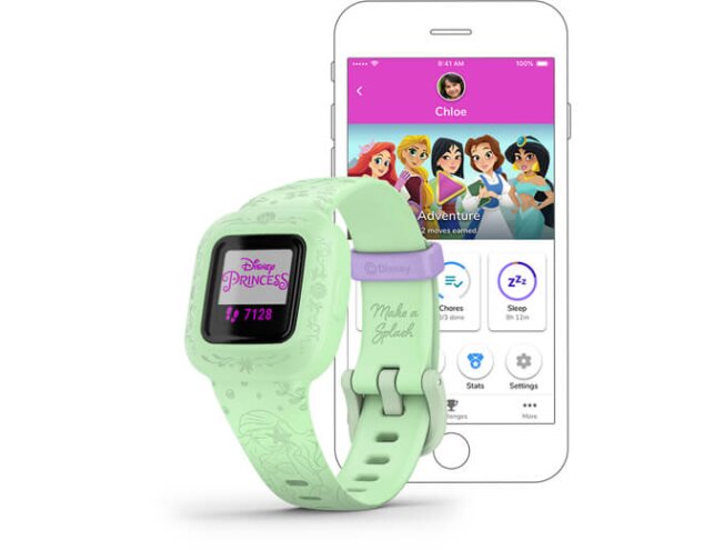Aktiivsuskell Garmin vivofit jr. 3 The Little Mermaid