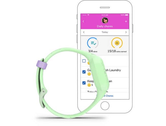 Aktiivsuskell Garmin vivofit jr. 3 The Little Mermaid