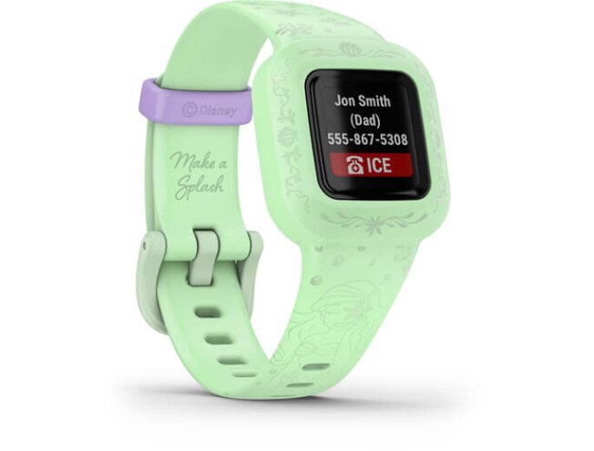 Aktiivsuskell Garmin vivofit jr. 3 The Little Mermaid
