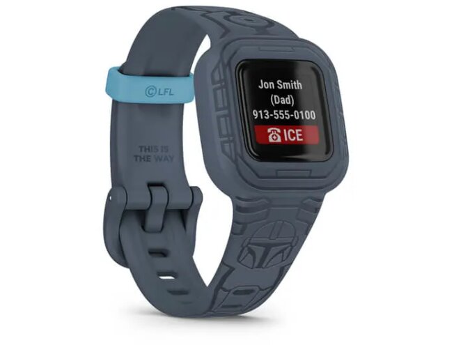 Aktiivsuskell Garmin vivofit jr. 3 The Mandalorian