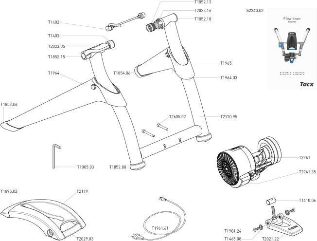Treeningpukk Tacx Flow Smart