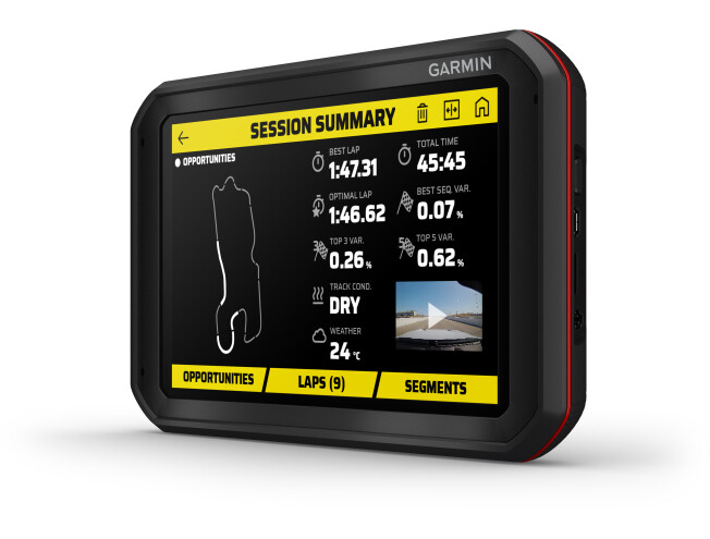 Sõiduomaduste optimeerija Garmin Catalyst