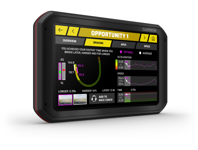 Sõiduomaduste optimeerija Garmin Catalyst