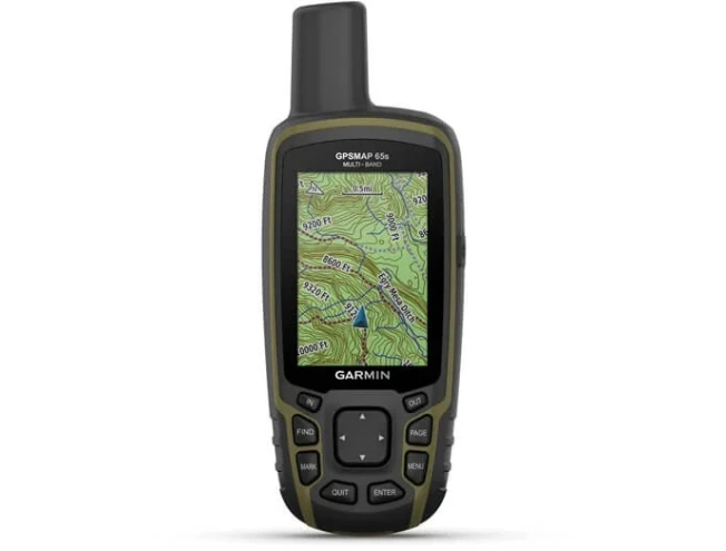 Käsi GPS Garmin GPSMAP 65s GPSMAP 65s + Regio Topo mälukaart