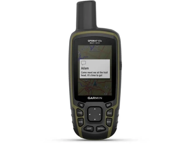 Käsi GPS Garmin GPSMAP 65s GPSMAP 65s + Regio Topo mälukaart