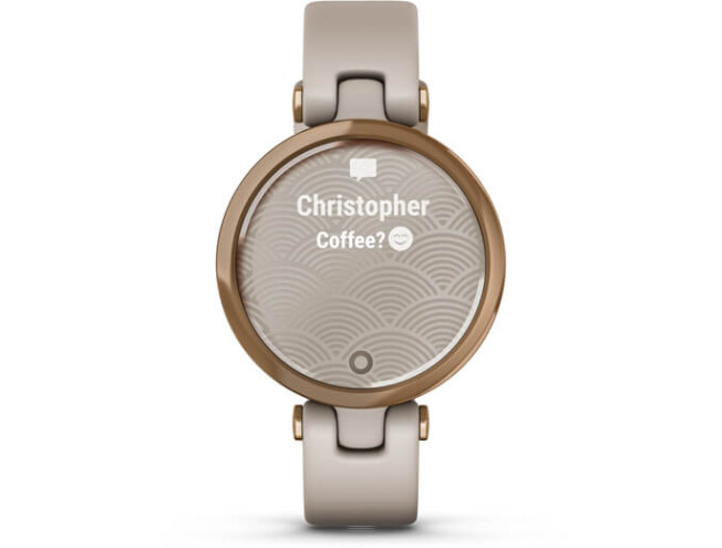 Aktiivsuskell Garmin Lily Sport - Rose Gold/Light Sand