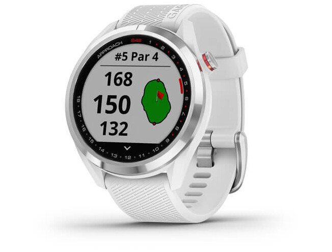 Golfikell Garmin Approach S42 hõbe/valge