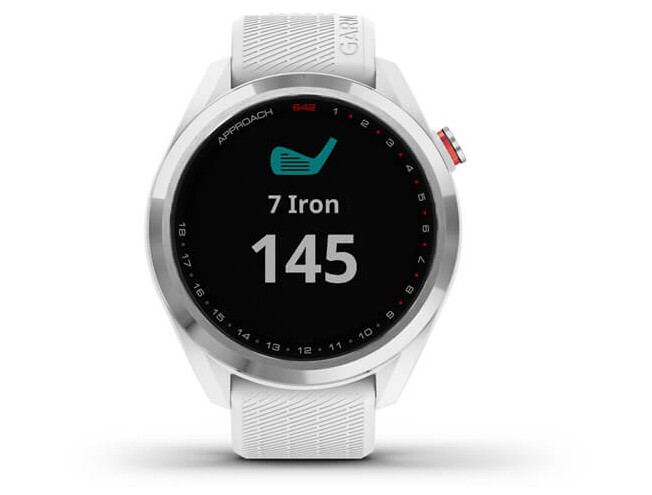 Golfikell Garmin Approach S42 hõbe/valge