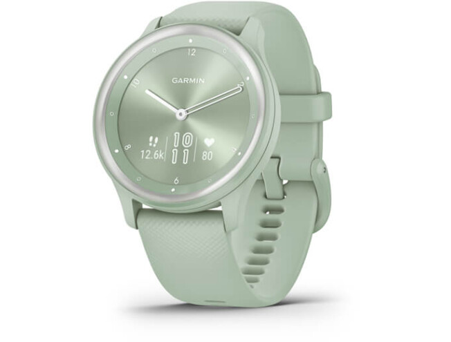 Aktiivsuskell Garmin vivomove Sport Agave mint Silicone Cool Mint