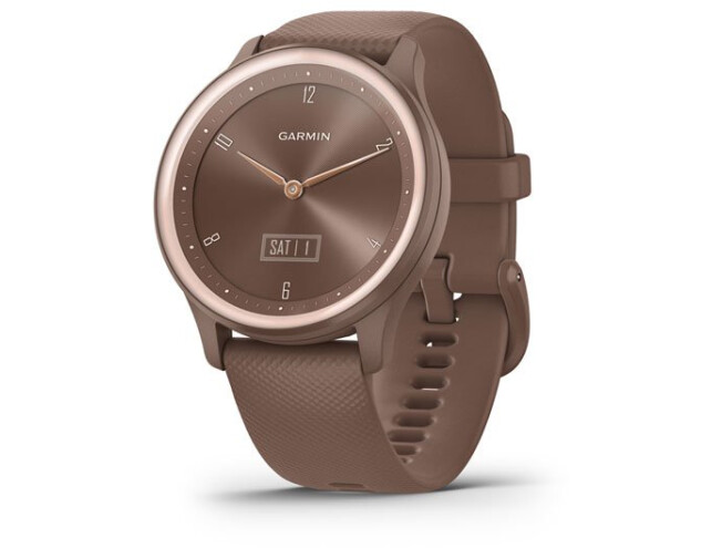 Aktiivsuskell Garmin vivomove Sport Black walnut Silicone Cocoa