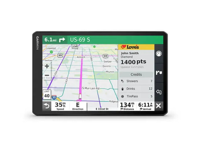 Veoauto GPS Garmin Dezl LGV1010 MT-D MT-D