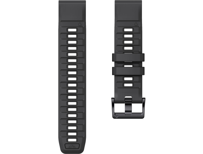 Kiirkinnitusega kellarihmad 26mm Silikoon - Black