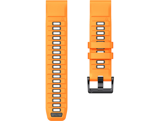 Kiirkinnitusega kellarihmad 22mm Silikoon - Orange