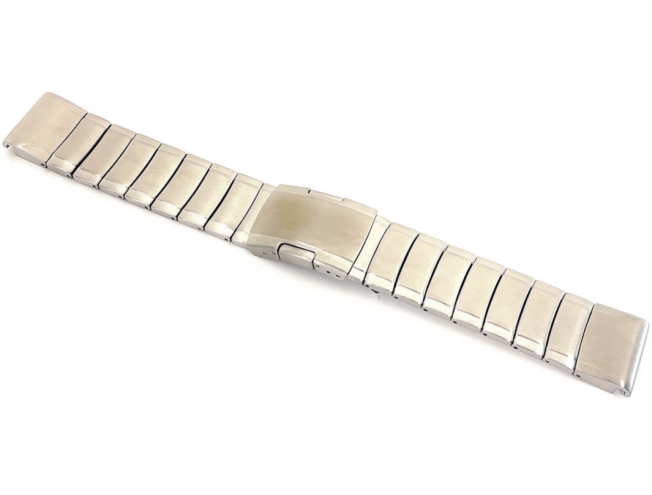 Kiirkinnitusega kellarihmad 20mm Stainless steel - hõbe