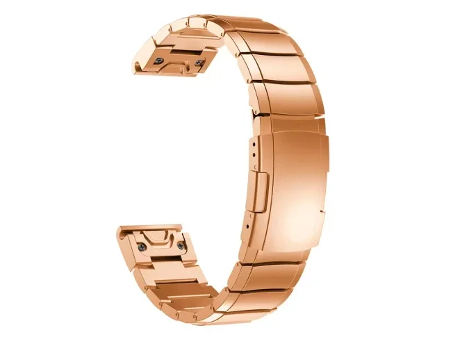 Kiirkinnitusega kellarihmad 20mm Stainless steel - rosegold