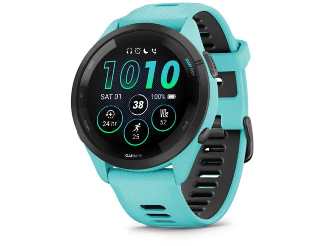 Spordikell Garmin Forerunner 265 Music, Aqua Aqua