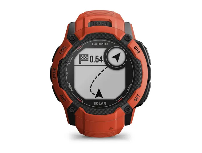 Seikluskell Garmin Instinct 2X Solar, Flame Red Flame Red