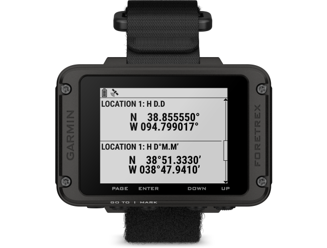 Käsi GPS Foretrex 801/901 801