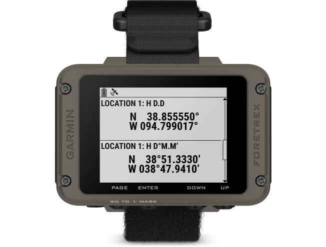 Käsi GPS Garmin Foretrex 901 Ballistic Edition 901 Ballistic Edition