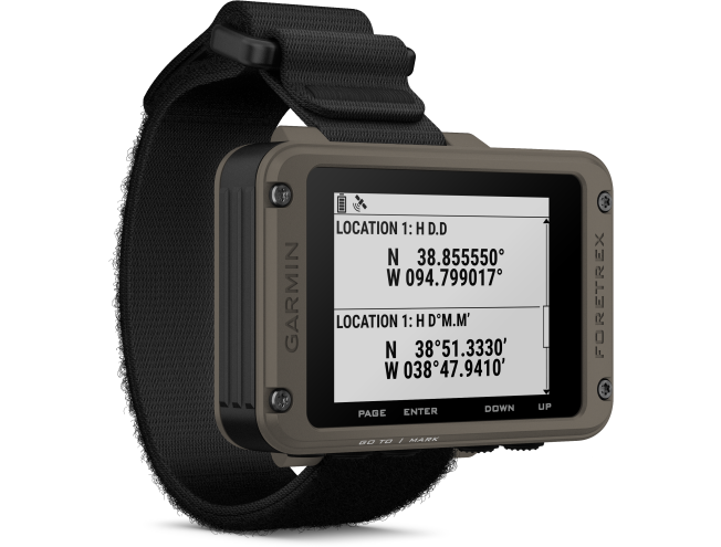 Käsi GPS Garmin Foretrex 901 Ballistic Edition 901 Ballistic Edition