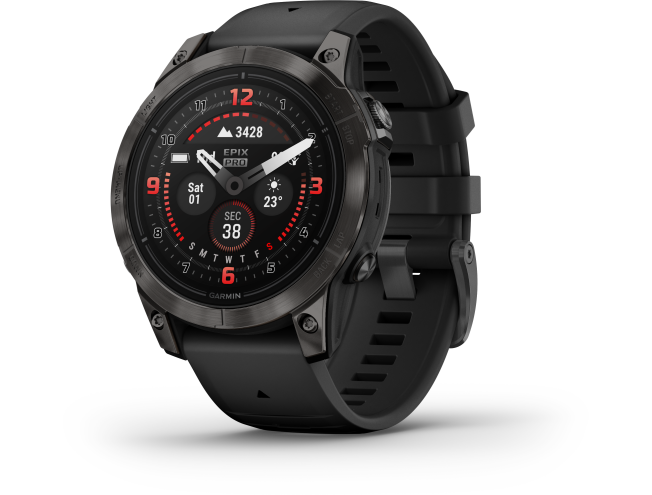 Spordikell Garmin epix PRO 47mm Sapphire Gray Sapphire Ti Carbon Gray