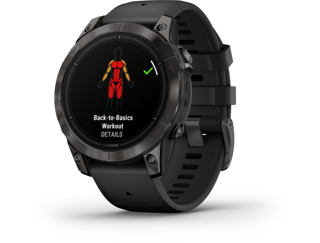 Spordikell Garmin epix PRO 47mm Sapphire Gray Sapphire Ti Carbon Gray
