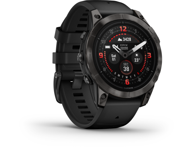 Spordikell Garmin epix PRO 47mm Sapphire Gray Sapphire Ti Carbon Gray