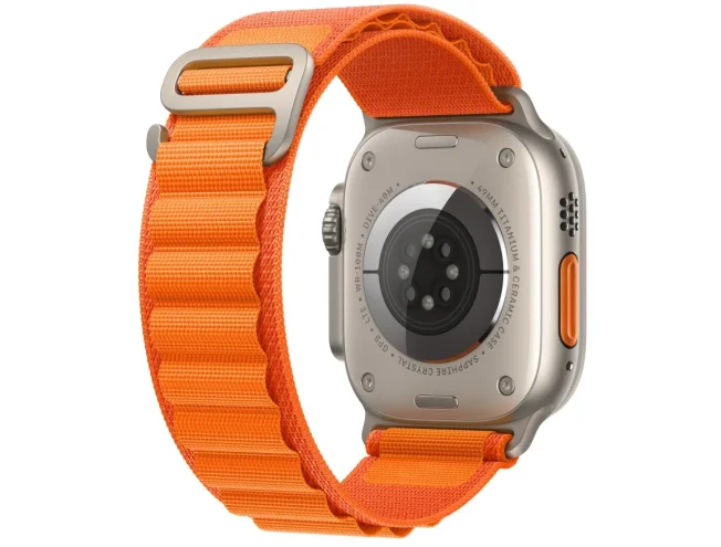Alpine tekstiil kellarihm Apple watch Oranž 42/44/45/49mm