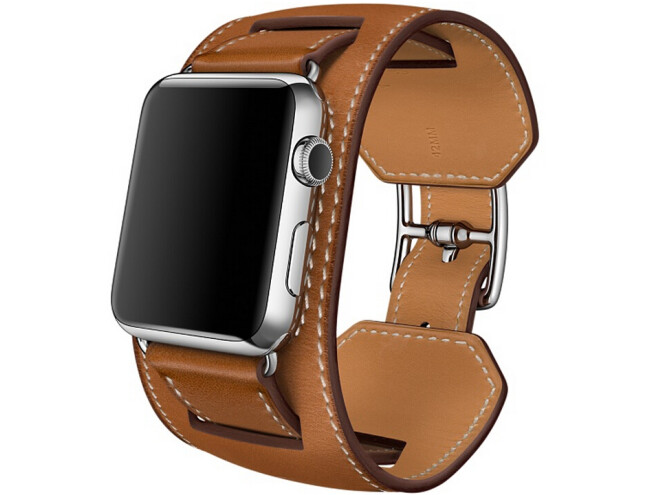 Kunstnahast lai kellarihm Apple watch Pruun 38/40/41