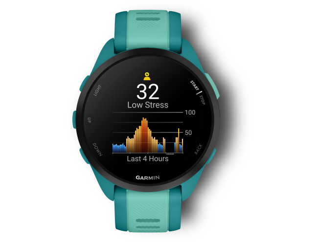 Spordikell Garmin Forerunner 165 Music Mist Turquoise/Aqua Music - Turquoise/Aqua