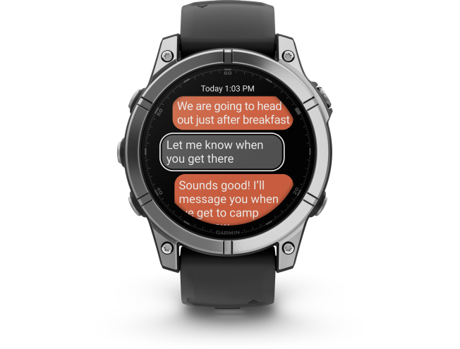 Spordikell Garmin fenix E 47mm Stainless Steel/Black AMOLED Stainless Steel Black Band