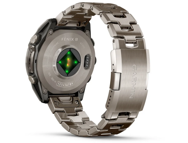 Spordikell Garmin fenix 8 47mm AMOLED Sapphire Titanium with Titanium Band AMOLED Sapphire Titanium with Titanium Band