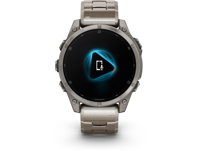 Spordikell Garmin fenix 8 47mm AMOLED Sapphire Titanium with Titanium Band AMOLED Sapphire Titanium with Titanium Band