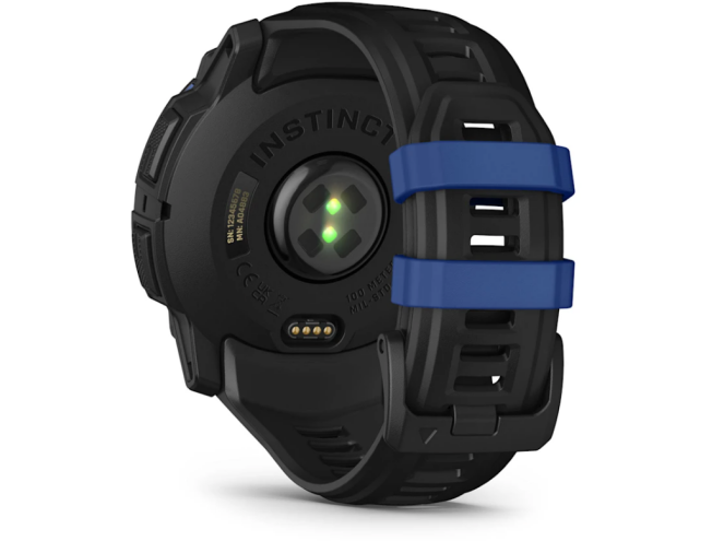 Seikluskell Garmin Instinct 3 50mm AMOLED Black  -Black/Bolt Blue