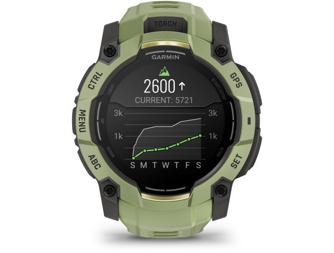Seikluskell Garmin Instinct 3 50mm AMOLED Fern Green with Fern Green Band