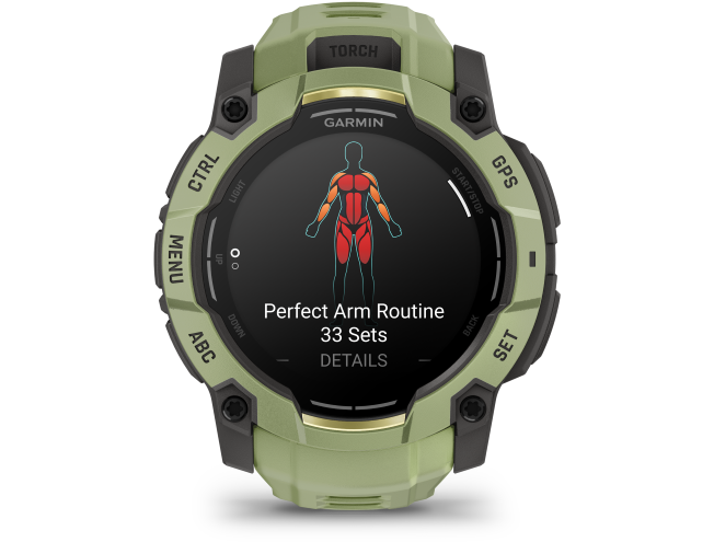 Seikluskell Garmin Instinct 3 50mm AMOLED Fern Green with Fern Green Band