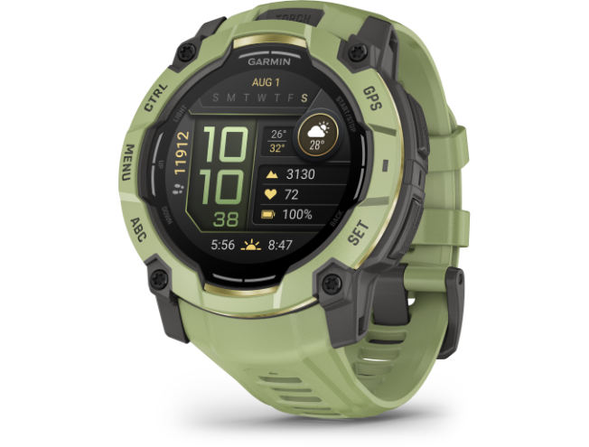 Seikluskell Garmin Instinct 3 50mm AMOLED Fern Green with Fern Green Band
