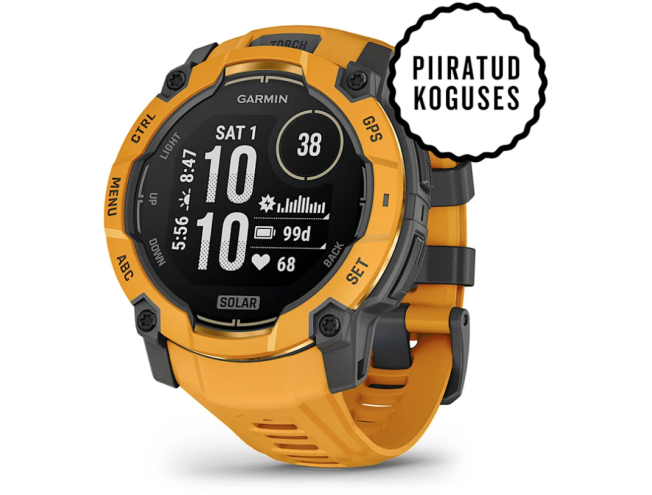 Seikluskell Garmin Instinct 3 50mm Solar Sunburst