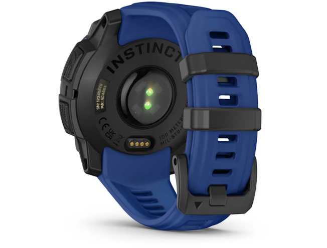 Seikluskell Garmin Instinct 3 45mm AMOLED Black - Bolt Blue/Black