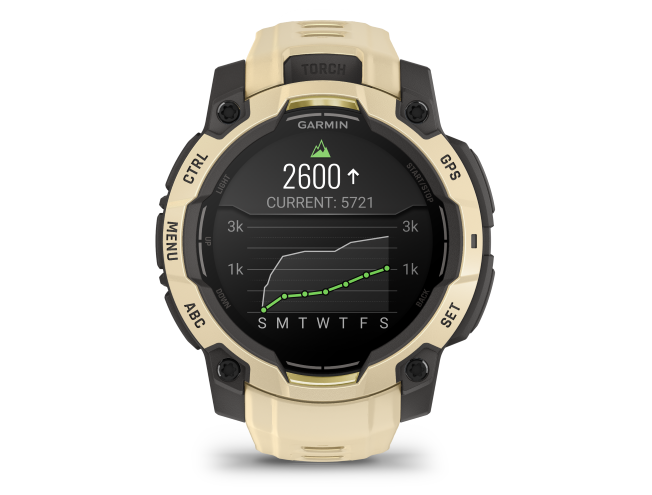 Seikluskell Garmin Instinct 3 45mm AMOLED Citrine with Citrine Band
