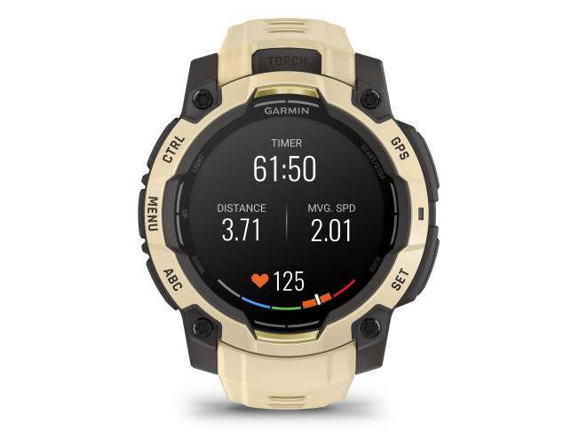 Seikluskell Garmin Instinct 3 45mm AMOLED Citrine with Citrine Band