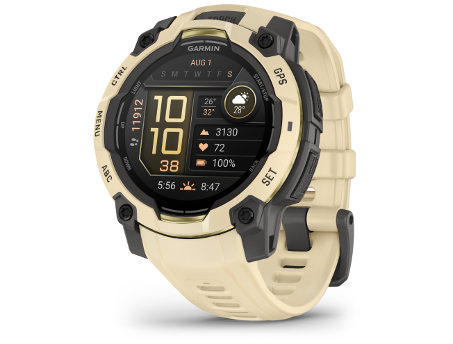 Seikluskell Garmin Instinct 3 45mm AMOLED Citrine with Citrine Band