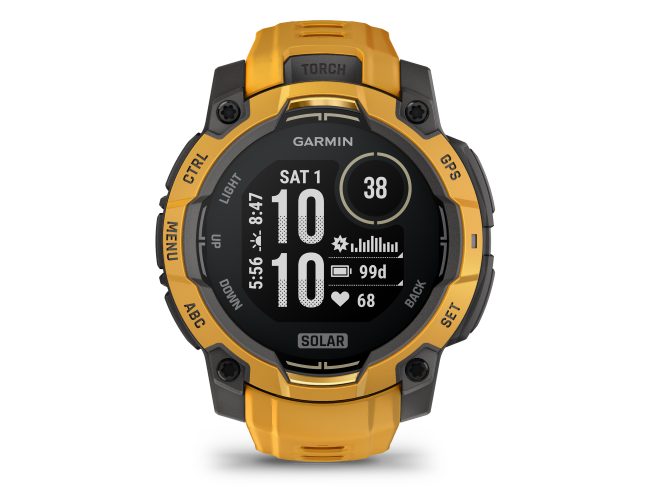 Seikluskell Garmin Instinct 3 45mm Solar Sunburst
