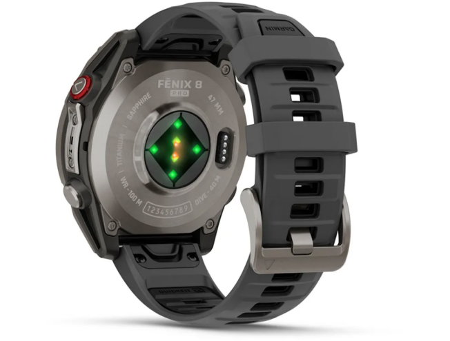 Spordikell Garmin fenix 8 PRO 47mm AMOLED Sapphire, Titanium Graphite