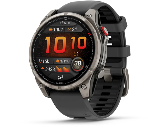 Spordikell Garmin fenix 8 PRO 47mm AMOLED Sapphire, Titanium Graphite