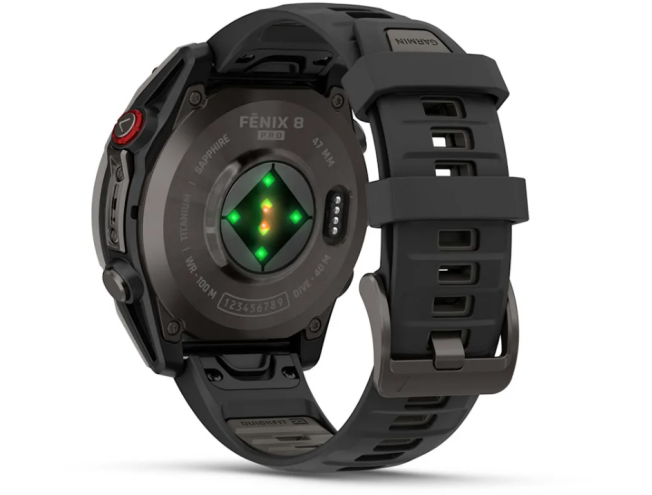 Spordikell Garmin fenix 8 PRO 47mm AMOLED Sapphire, Carbon grey DLC TI Black