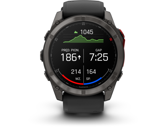 Spordikell Garmin fenix 8 PRO 51mm MicroLED Sapphire Carbon grey DLC