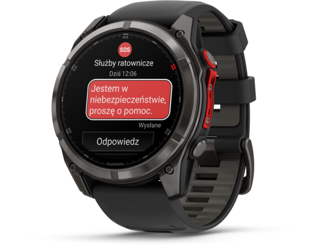 Spordikell Garmin fenix 8 PRO 51mm MicroLED Sapphire Carbon grey DLC